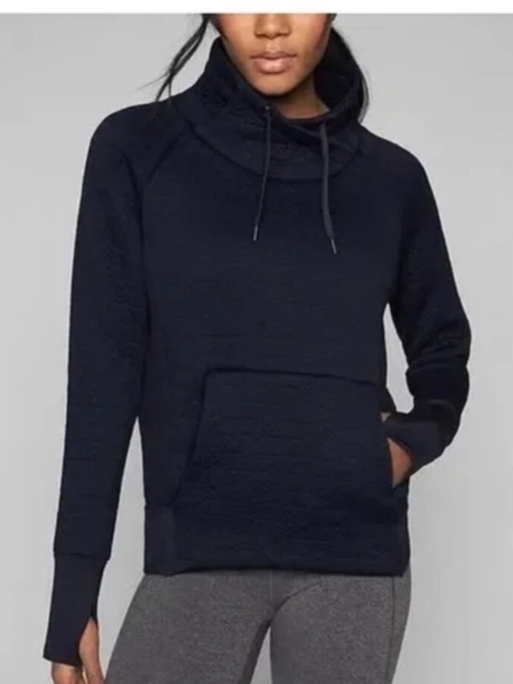 Athleta Jacquard Cowl Nexk Elevation Pullover